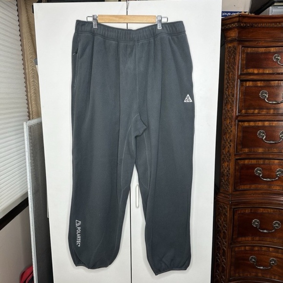 Nike ACG Polartec 'Wolf Tree' Pants Dark Grey Men’s Size XXL CV0658-060 NEW - Picture 1 of 4